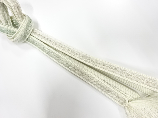 正絹　手組帯締め